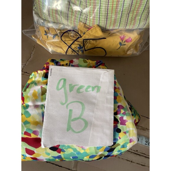 dress barn dress size 10 A Line Multicolored Tie Back MIDI  Free Shipping - Picture 6 of 6